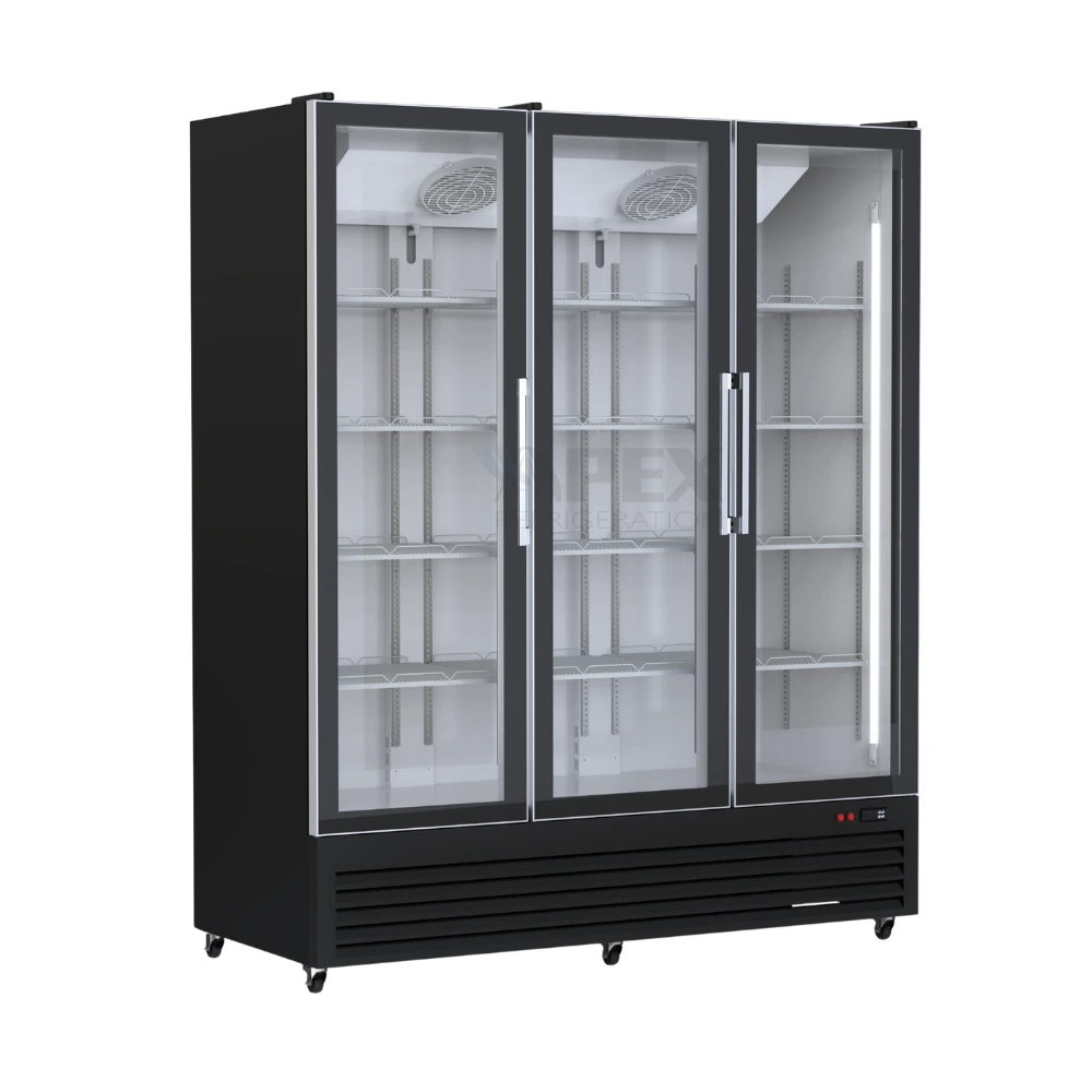 ثلاجة عرض بثلاثة أبواب | ثلاجة أبيكس كول بثلاثة أبواب 1