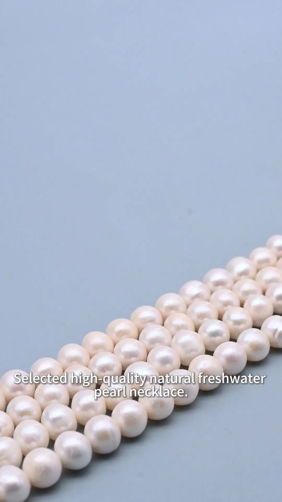 10-11mm 4A White Potato Shape Natural Freshwater Pearl Strand for Jewelry Making 1