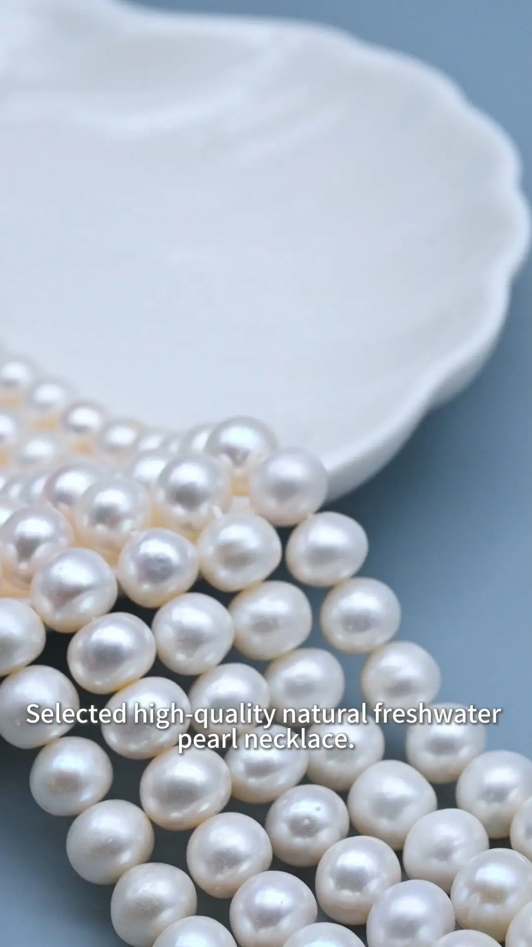 10-11mm 5A White Potato Shape Natural Freshwater Pearl Strand for Jewelry Making 1