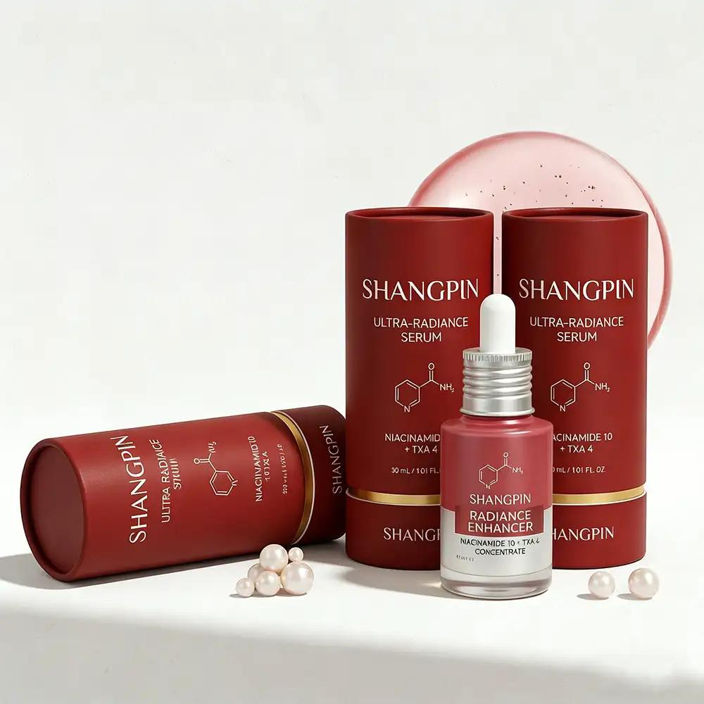 عبوة أنبوبية من ورق كرافت للسيروم/الزيوت العطرية 1