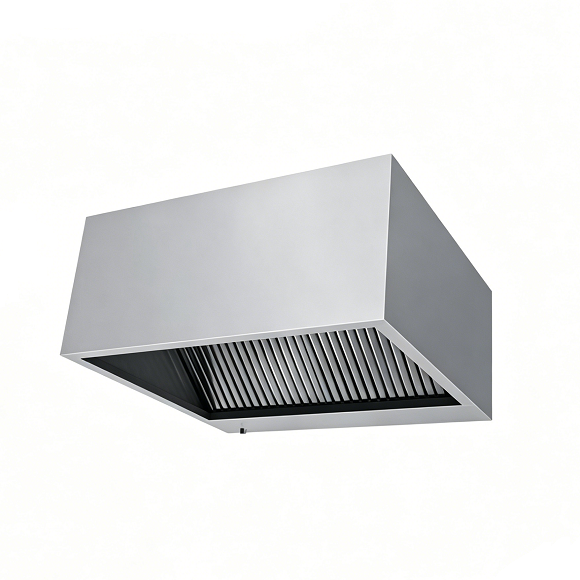 Campana extractora de cocina comercial Kaesid de acero inoxidable | Campana de ventilación premium para hostelería con filtros de grasa 1