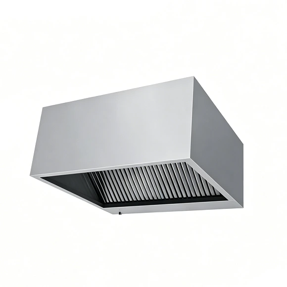 Campana extractora de cocina comercial Kaesid de acero inoxidable | Campana de ventilación premium para hostelería con filtros de grasa 1