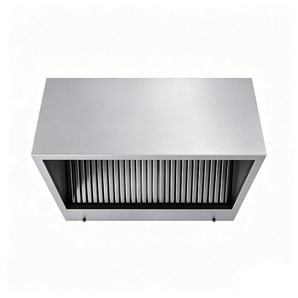 Campana extractora de cocina comercial Kaesid de acero inoxidable | Campana de ventilación premium para hostelería con filtros de grasa 2
