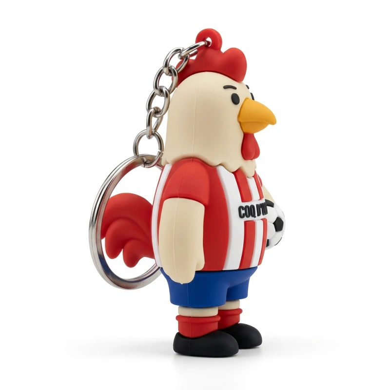 Custom 3D PVC Keychains Manufacturer | Custom Logo & IP Design 1