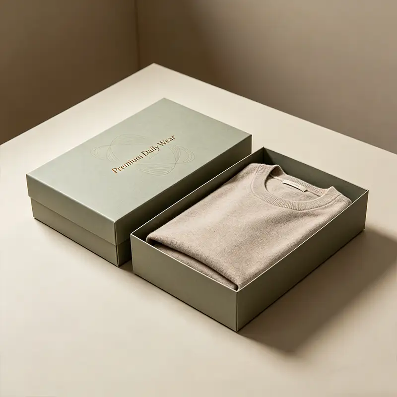 Boîte en carton ondulé verte et jaune, recyclable, carrée, personnalisée avec logo, pour l'expédition en gros 1