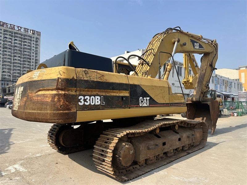 Pelle hydraulique Caterpillar 330BL d'occasion, prête à être expédiée. 1