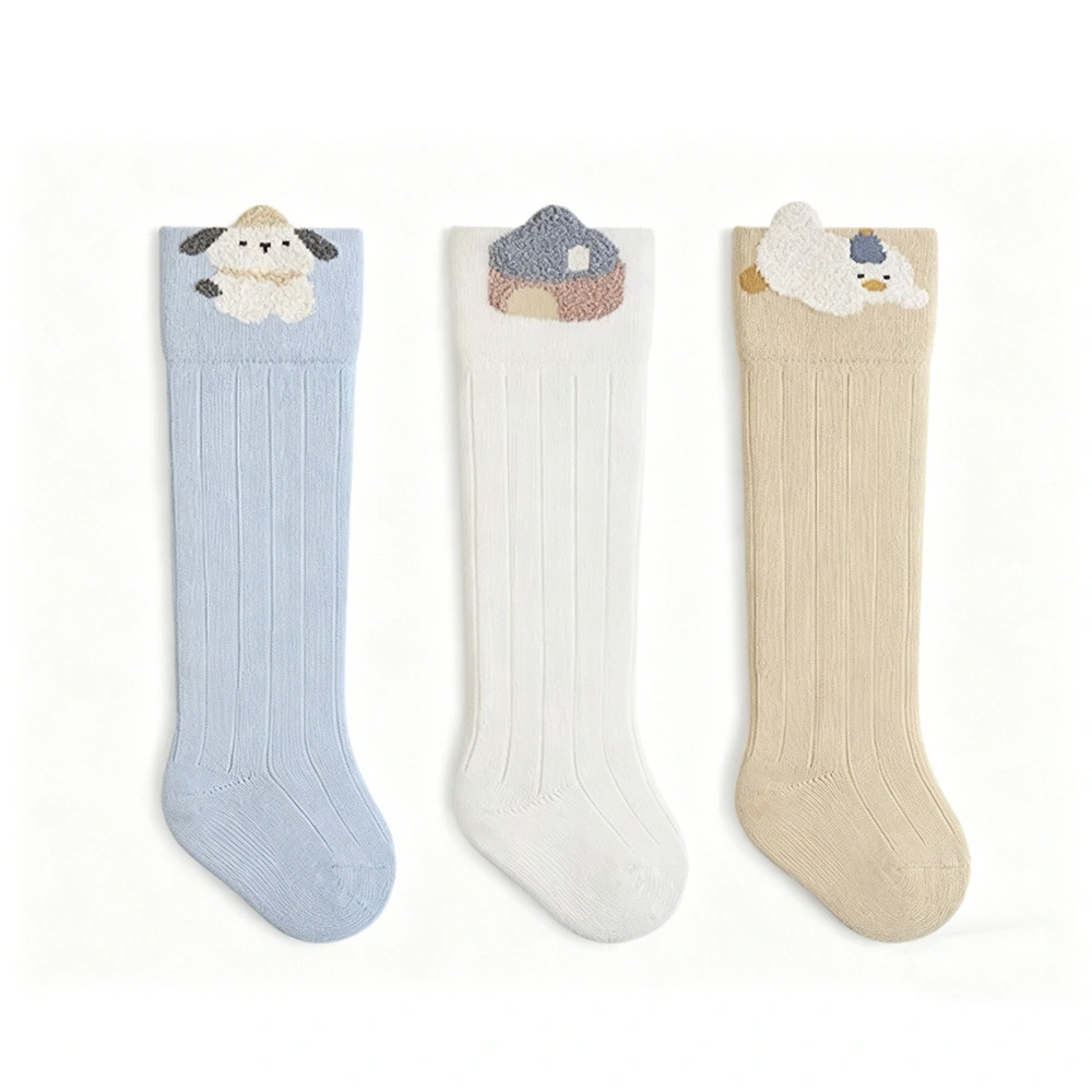 Factory Wholesale Custom Cartoon Cute Soft Baby Socks OEM Casual Breathable and Comfortable Children Toddler Socks 1