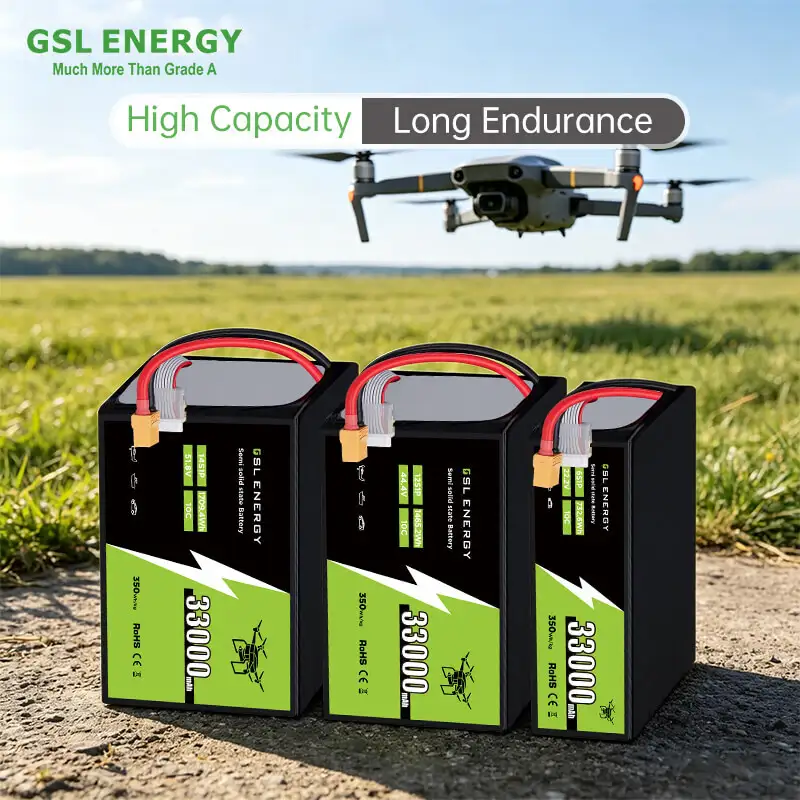 33Ah professional UAV battery pack industrial drone battery 22.2V 44.4V 51.8V