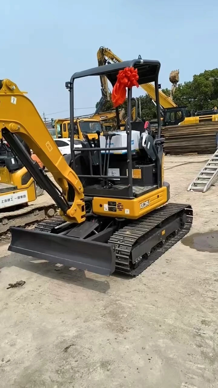 New XCMG XE26U Micro Excavator 0.06m³ Bucket Kubota Engine Optional 1