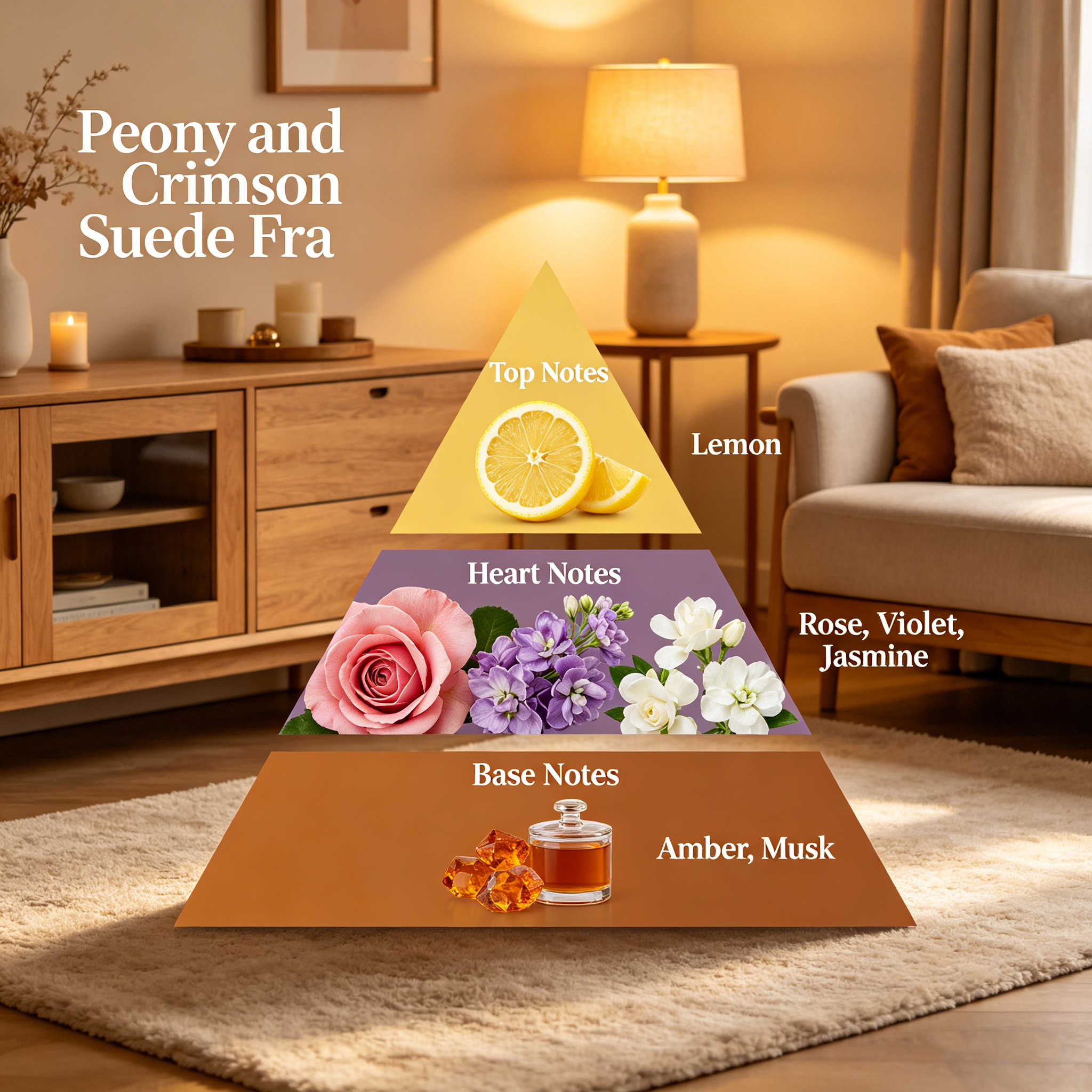Long Lasting Home Candle Premium Aroma for Bedroom & Living Space 2