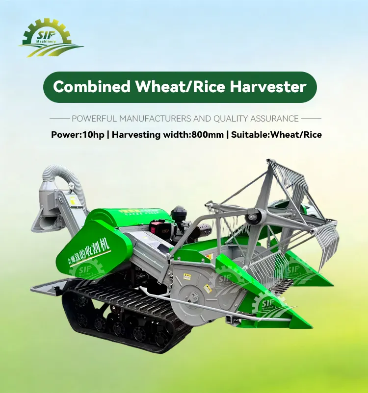 Paddy Harvesting Machine by SIF Machinery 2