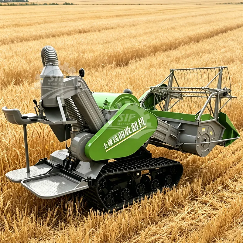 Paddy Harvesting Machine by SIF Machinery 5