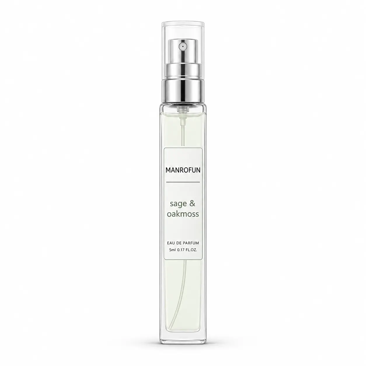 Assorted 5ml Slim Glass Perfume Sample Spray Set with Silver Atomizer 1