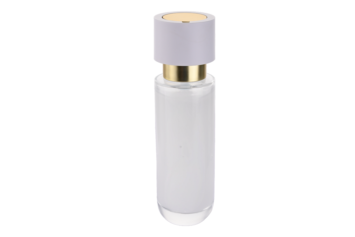 Coleção de luxo elegante para cuidados com a pele em frasco de vidro, com creme para as mãos, spray corporal e creme facial. 2