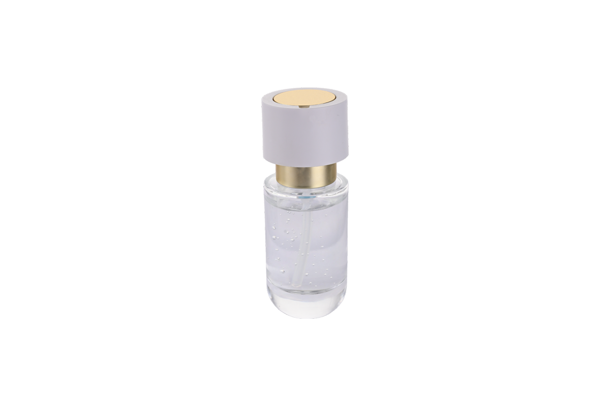 Coleção de luxo elegante para cuidados com a pele em frasco de vidro, com creme para as mãos, spray corporal e creme facial. 4