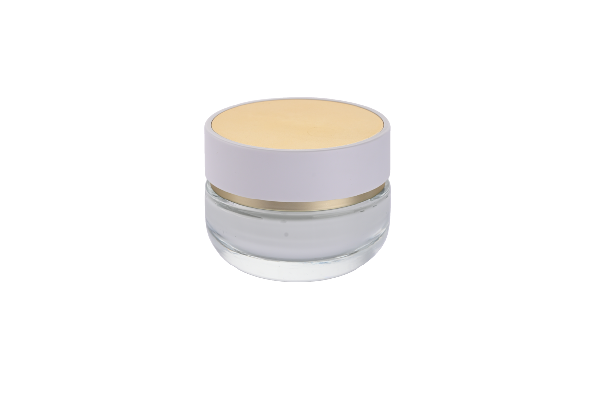 Coleção de luxo elegante para cuidados com a pele em frasco de vidro, com creme para as mãos, spray corporal e creme facial. 6