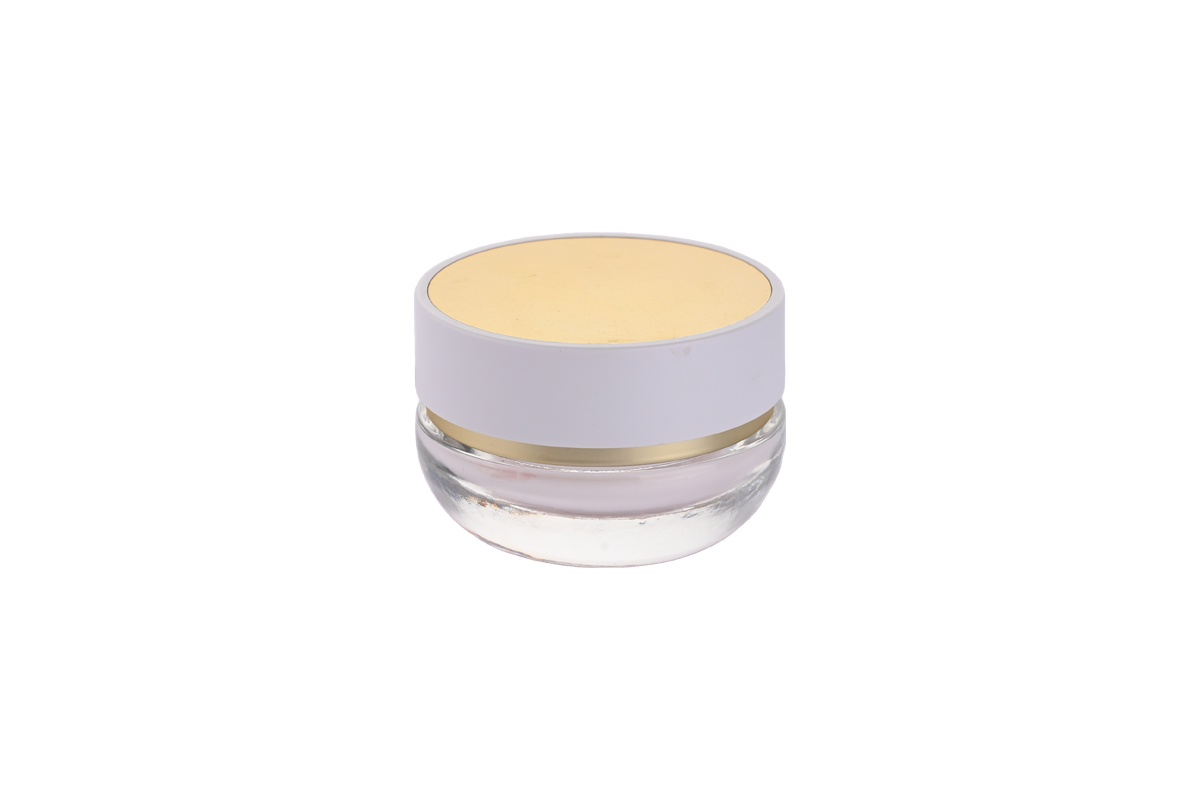 Coleção de luxo elegante para cuidados com a pele em frasco de vidro, com creme para as mãos, spray corporal e creme facial. 7