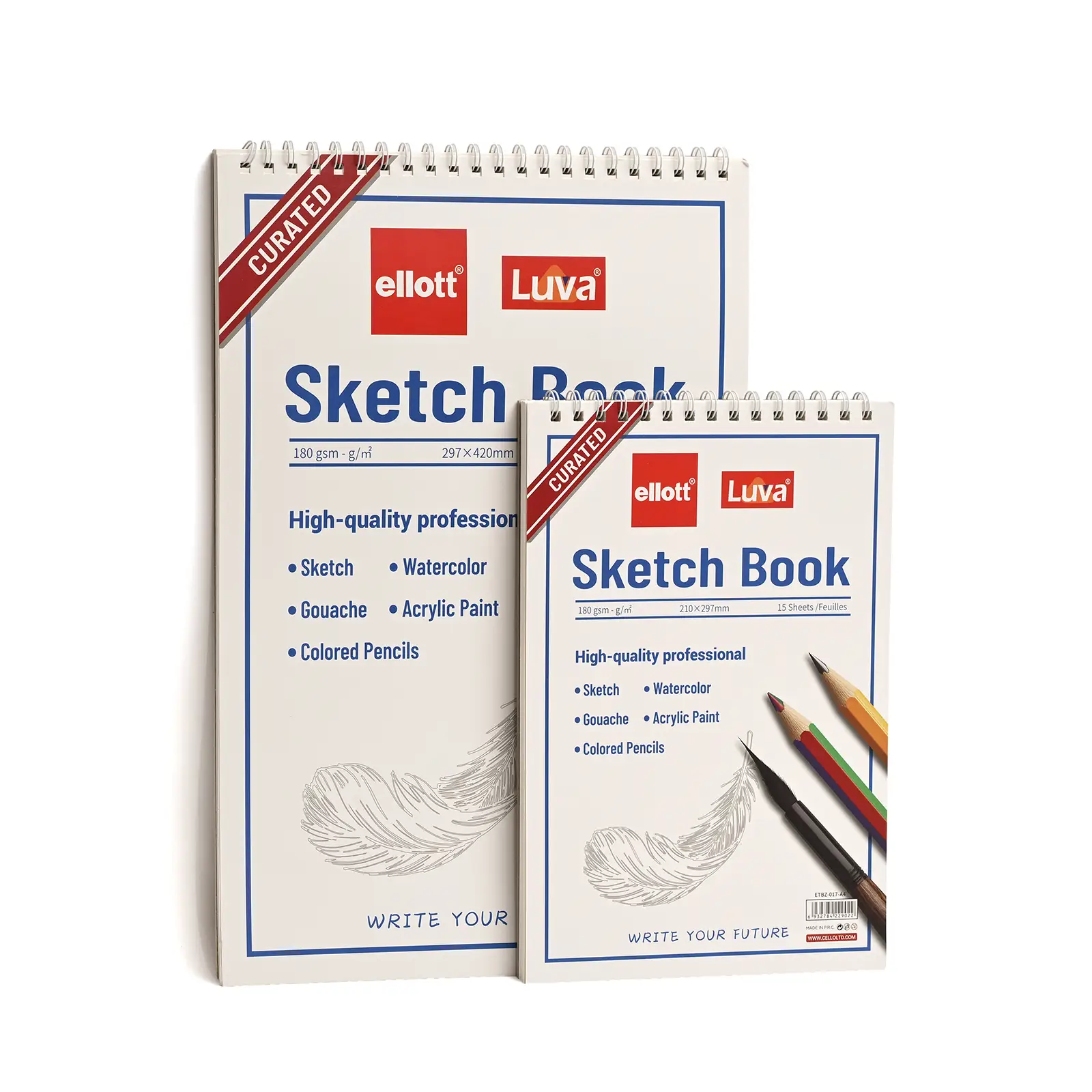 Cuaderno de bocetos LUVA ELLOTT BZ-017 1