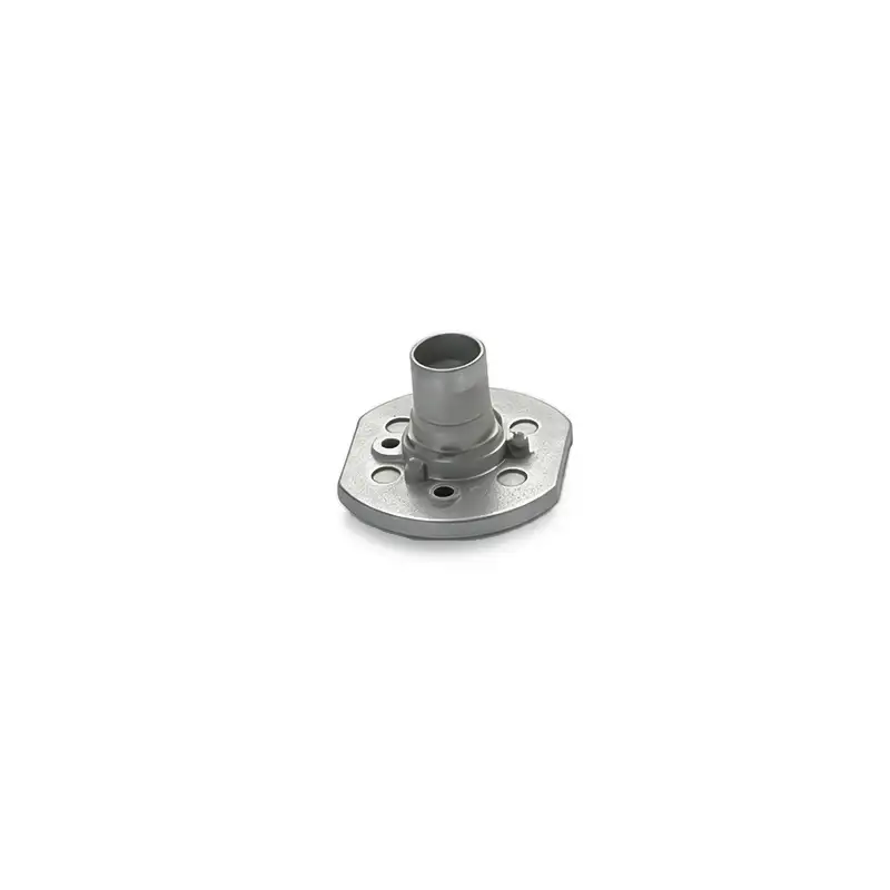 Custom Precision Die-Cast Oval Flange Mounting Base for Optical Communication Equipment 1