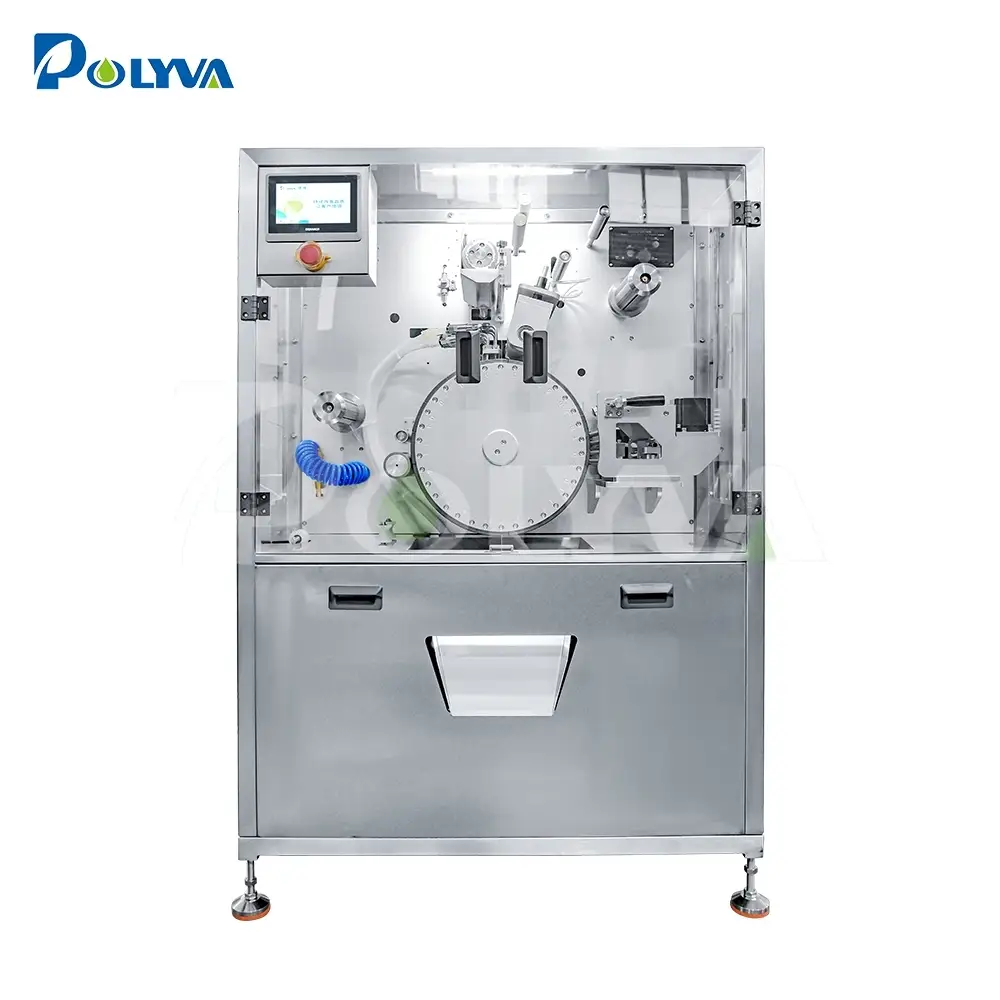 DS160 Fully Automatic Laundry Pods Packaging Machine PVA Water Soluble Film Pods Forming Sealing Machine 1
