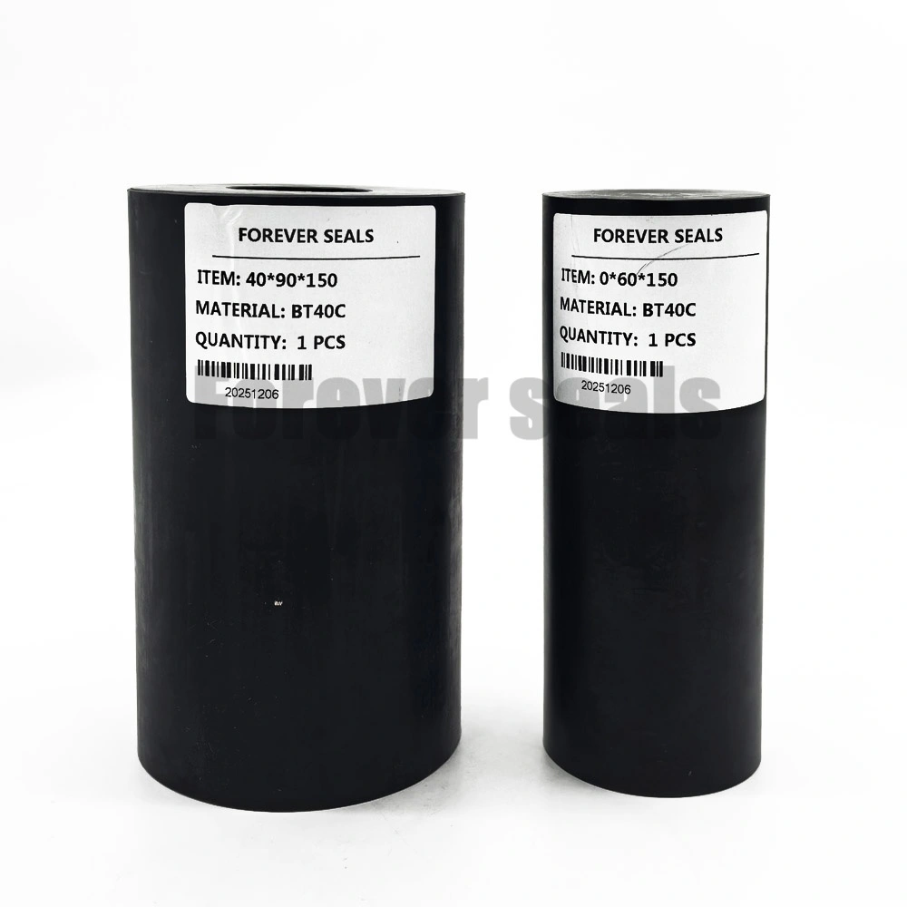 Carbon Fiber Filled PTFE Tube Raw Material for Mechanical Hydraulic Guide Parts 1