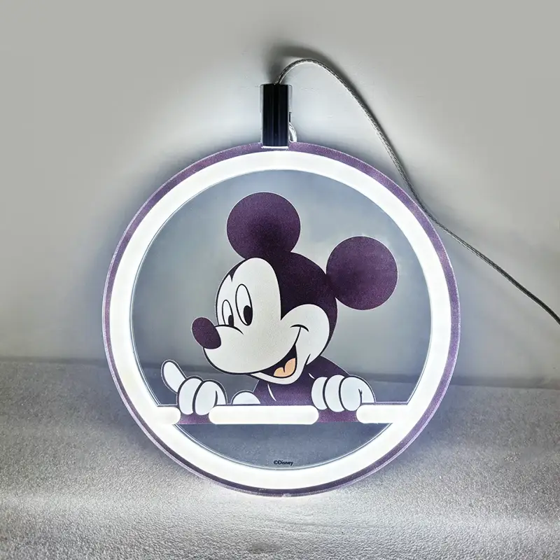 Disney Mickey Mouse LED Pendant Light - Official Licensed Children’s Room Decor Lamp 1