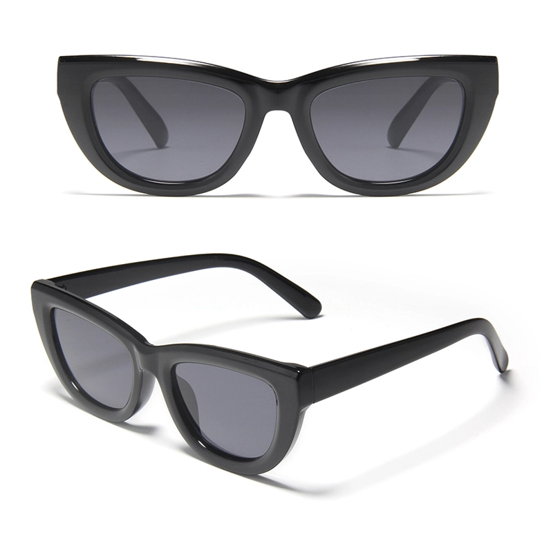 S84071 Gafas de sol de moda estilo ojo de gato de montura pequeña, venta caliente, estilo retro, con protección UV400, gafas de moda urbana, gafas de sol de diseñador vintage de alta calidad al por mayor 1