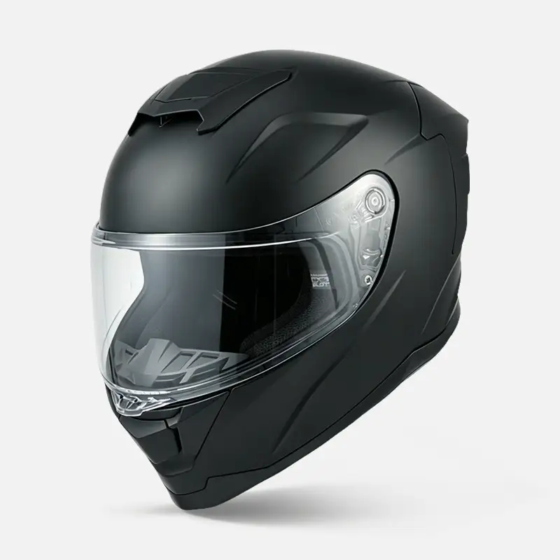 ECE22.06 Full Face Single Visor Motorcycle Helmets FF956 With Big Spoiler 1