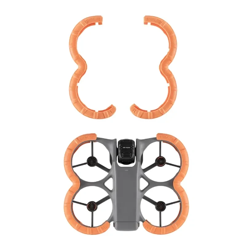 STARTRC DJI Avata EVA Propeller Guard - Orange Crash Protection Ring for Bulk/OEM 1
