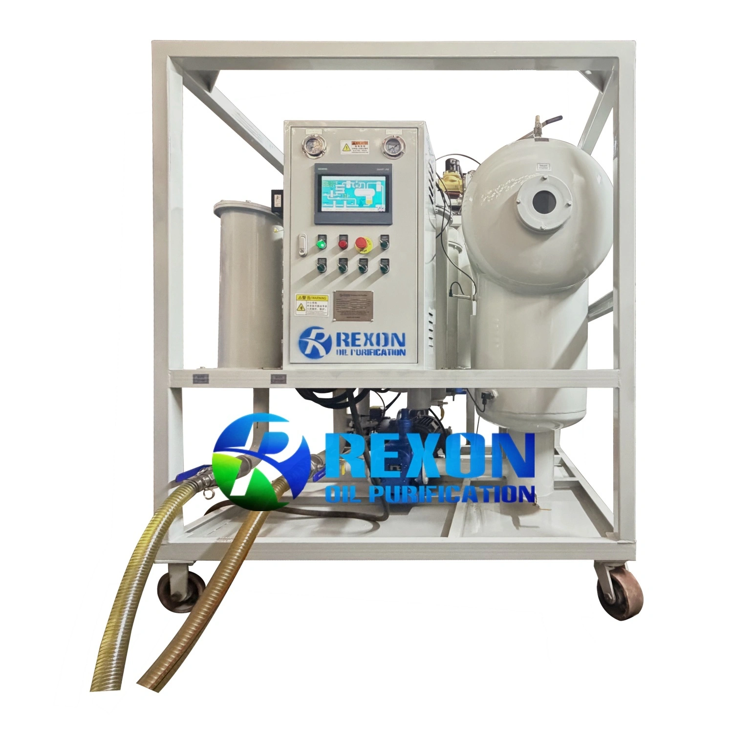 Planta de purificação de óleo com turbina de alto vácuo inteligente de 12.000 LPH TY-200 1