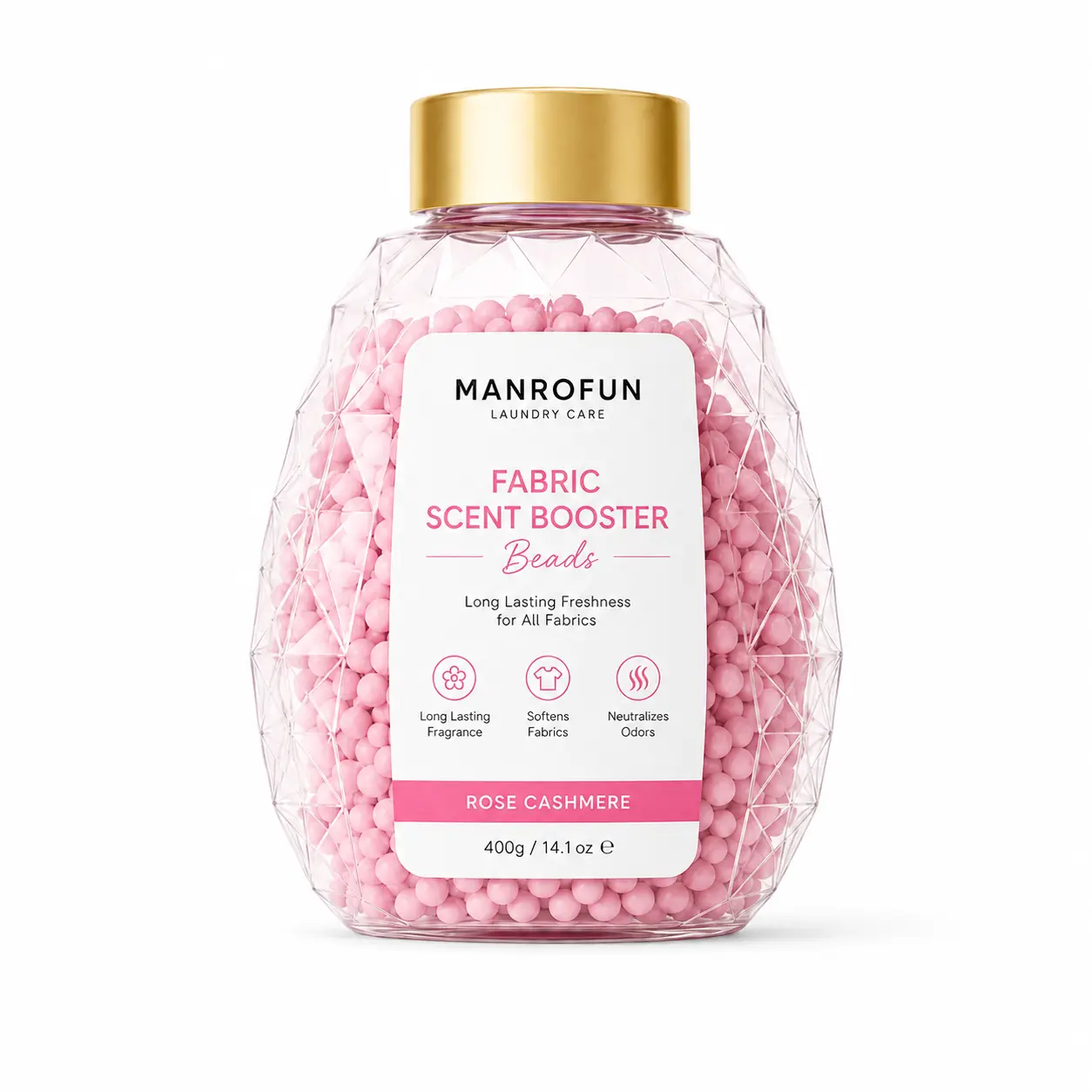 Luxury Diamond Jar Fabric Scent Booster Beads Collection for Private Label Laundry Care 1