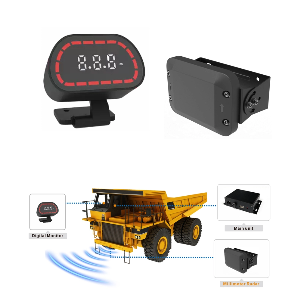 All weather Object Detection 77GHz Millimeter Wave Radar System for Heavy Duty Mining Trucks Fleet Safety 1