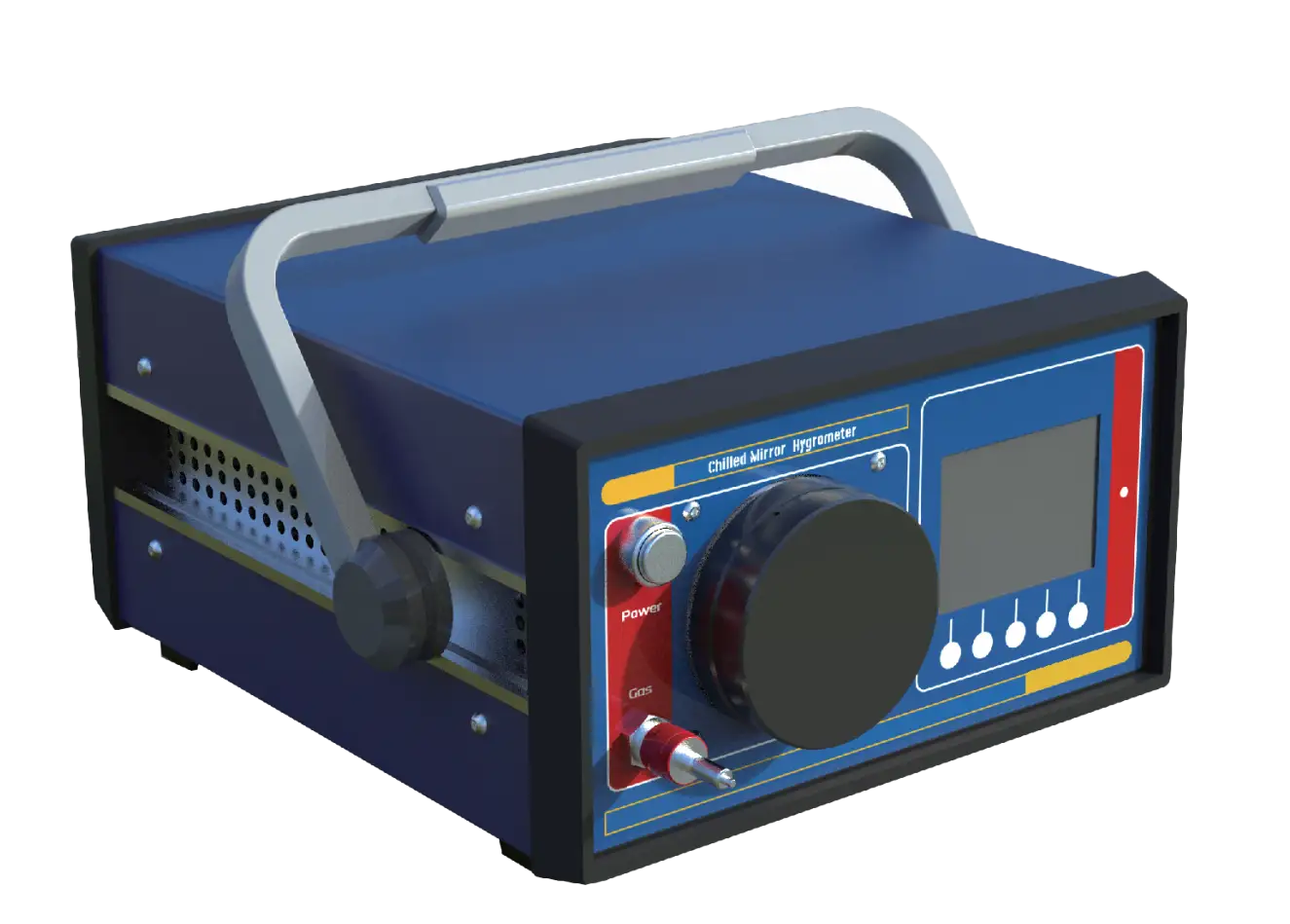 Medidor de punto de rocío para espejo de gas natural MS400-DP 1