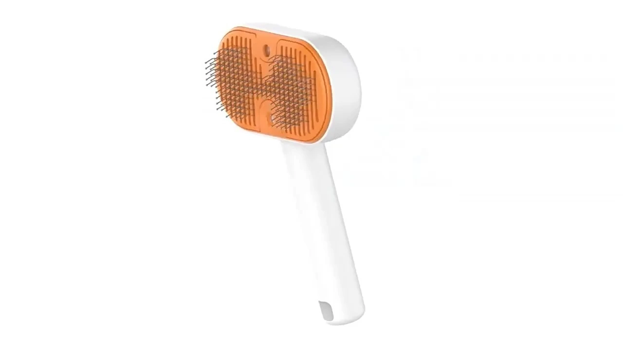 Brosse pour animaux Roadreign 3-en-1 avec brumisateur UV désinfectant – La solution ultime pour le toilettage et le massage 1
