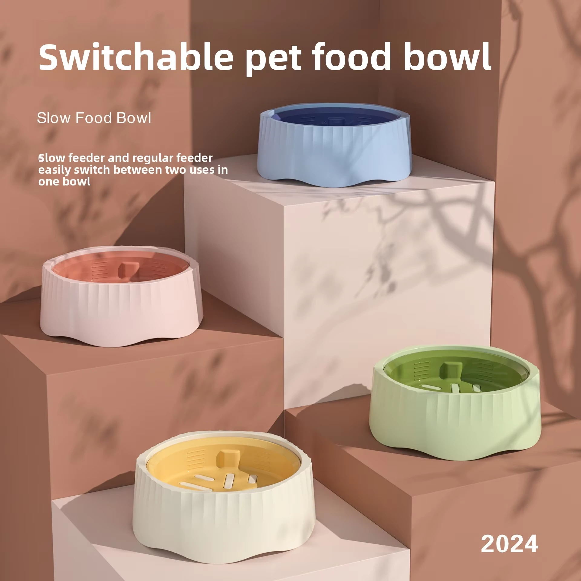 Gamelle anti-glouton Roadreign pour une alimentation saine – Anti-étouffement et anti-gloutonnerie pour chiens et chats 1