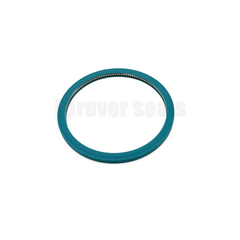 Sello energizado de resorte de PTFE azul modificado de sección transversal interna 1