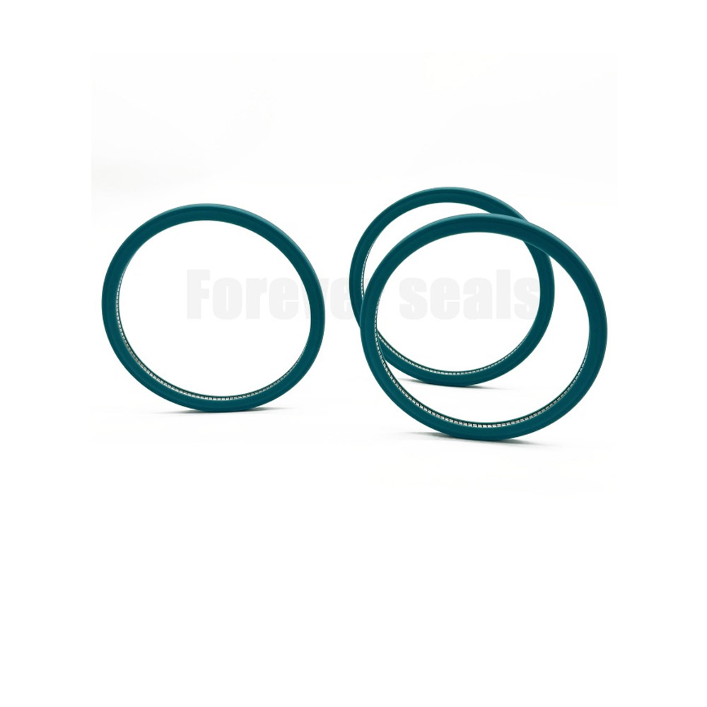 Sello energizado de resorte de PTFE azul modificado de sección transversal interna 6