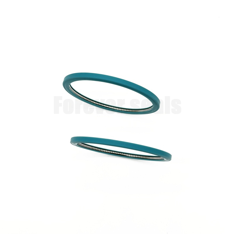 Sello energizado de resorte de PTFE azul modificado de sección transversal interna 10