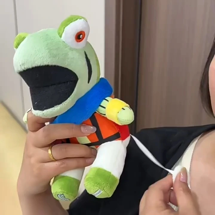 Xbox Viva Piñata Franklin Plush, Rare Microsoft Green Frog Stuffed Toy 1