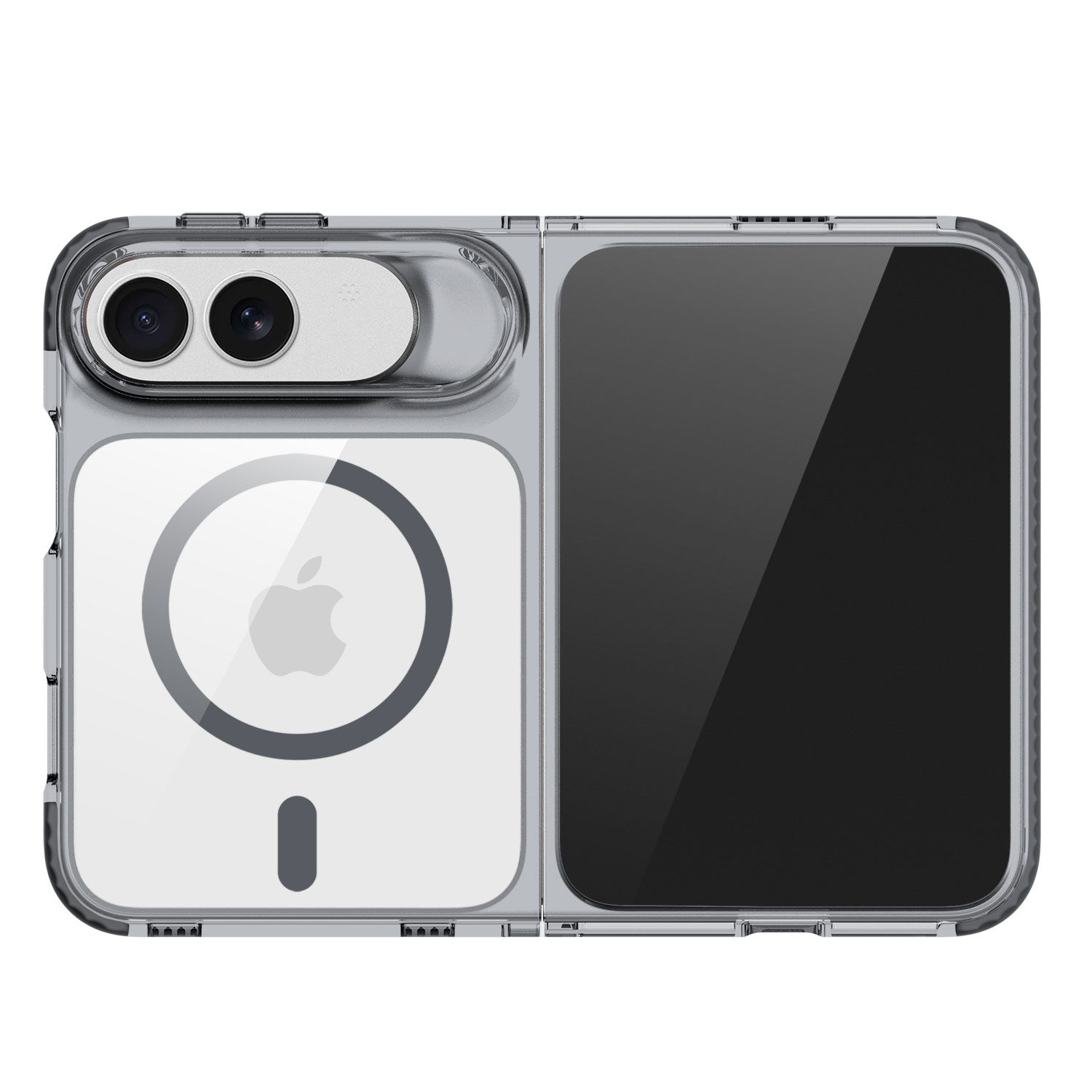 2026 TPE TPU PC Shockproof Magnetic Phone Case for iPhone 18 fold 1
