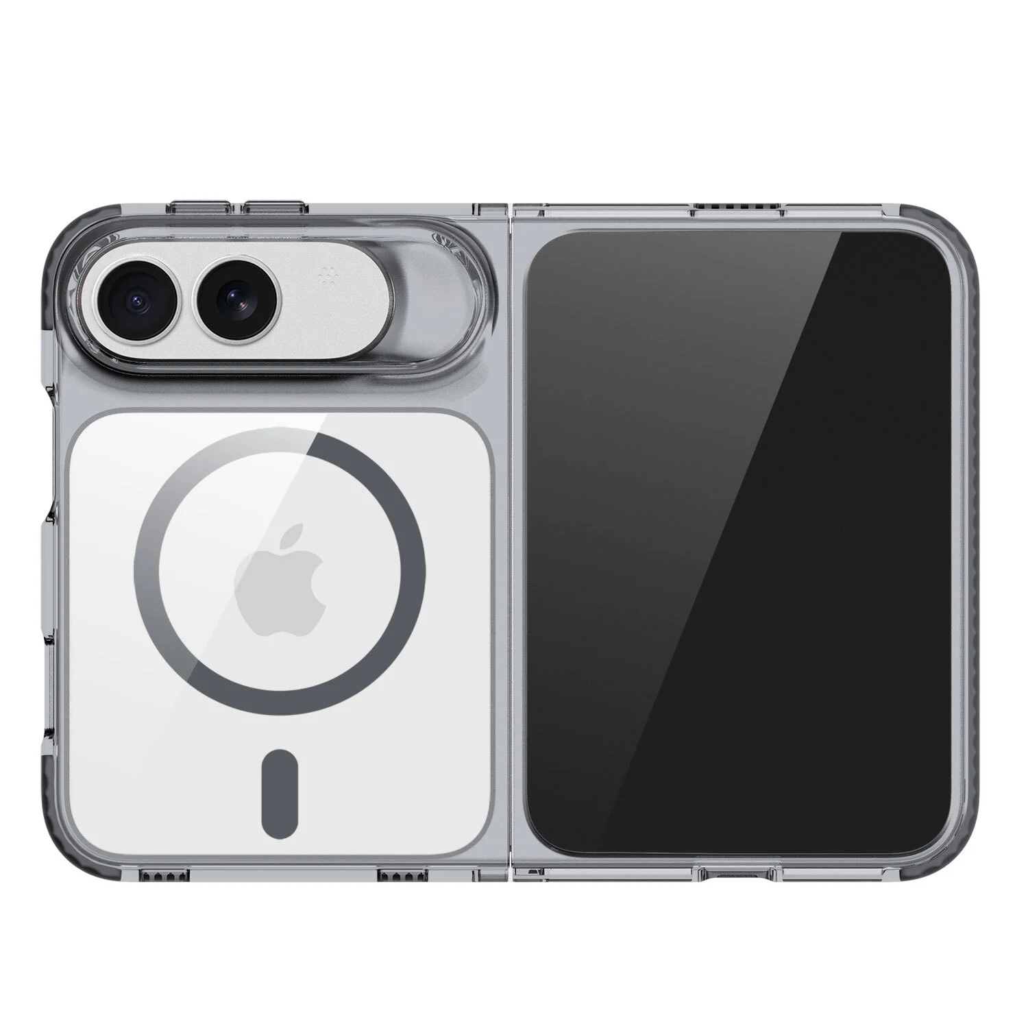 2026 TPE TPU PC Shockproof Magnetic Phone Case for iPhone 18 fold 1