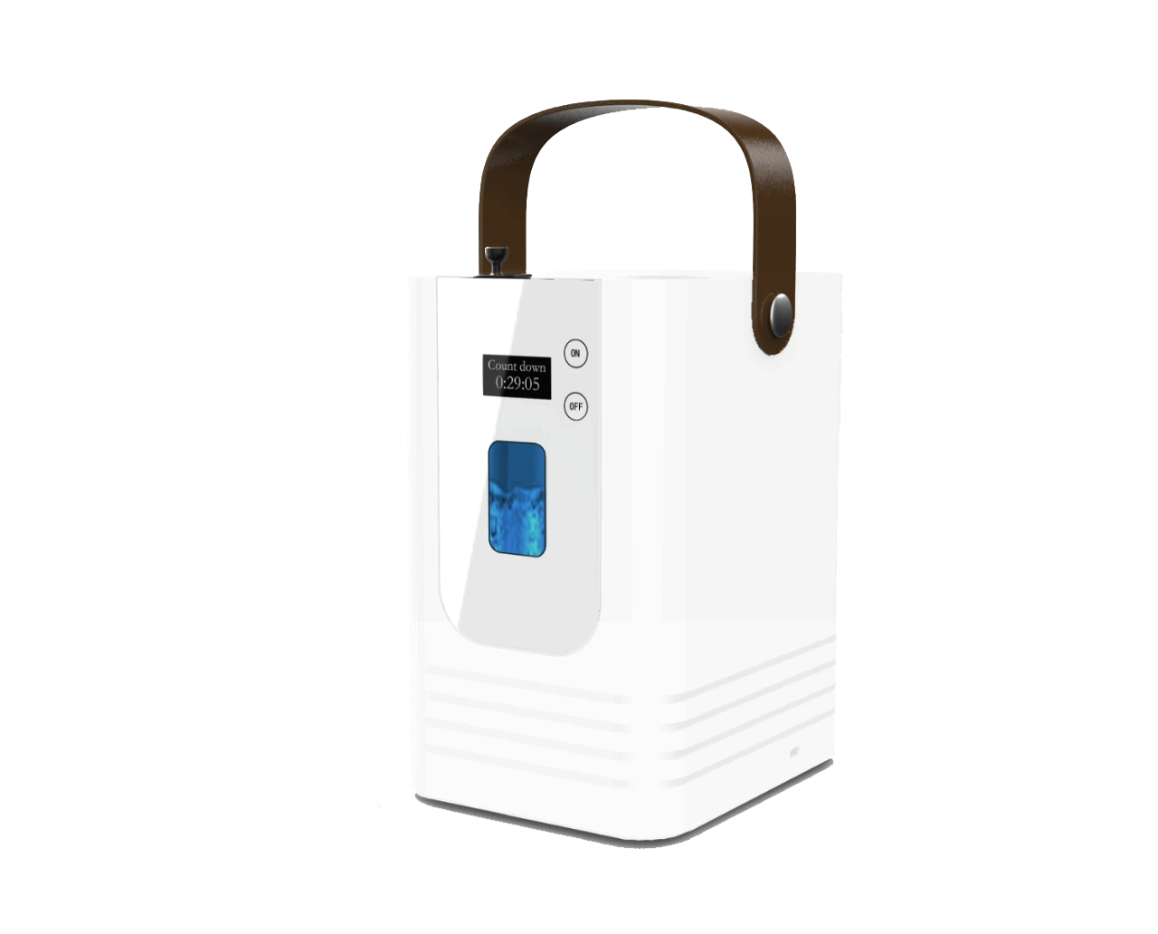 EHM Portable Dual Hydrogen Oxygen Inhalator Machine with 99.99% Purity and Output H2 + O2 1