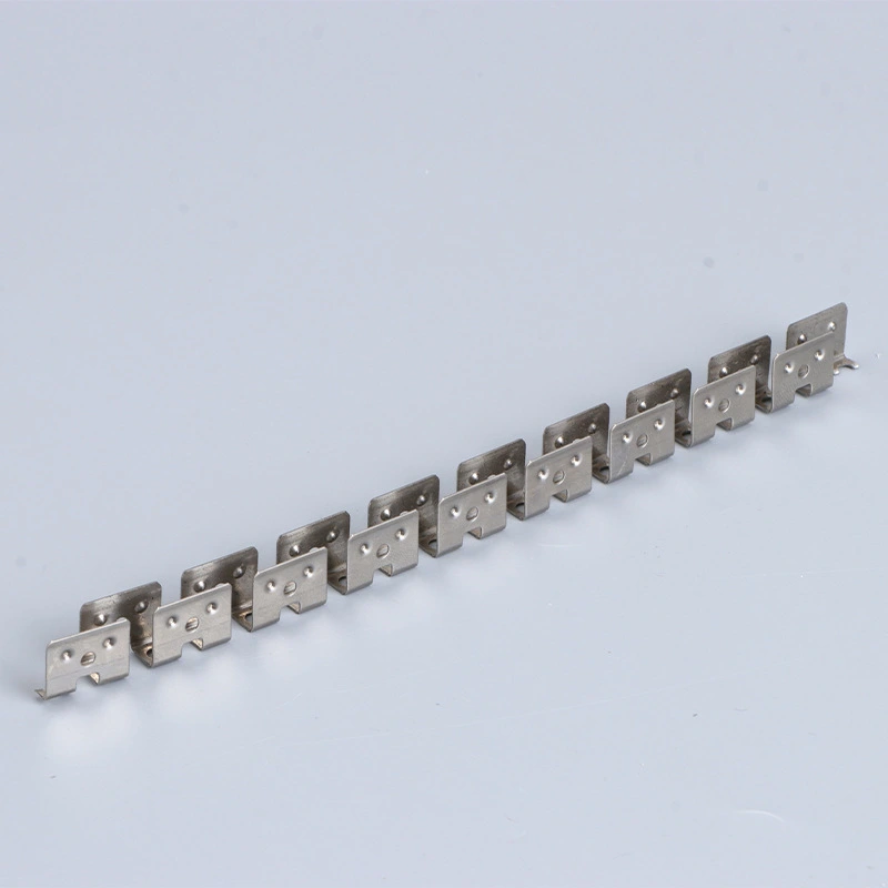 LED Strip Channel Clips,  Aluminum Alloy Mounting Brackets, LED Tape Light Retainer Clips, Flexible LED Strip Mounting Hardware for Cabinet Ceiling Linear Lighting HTD-SLC0804-24 1