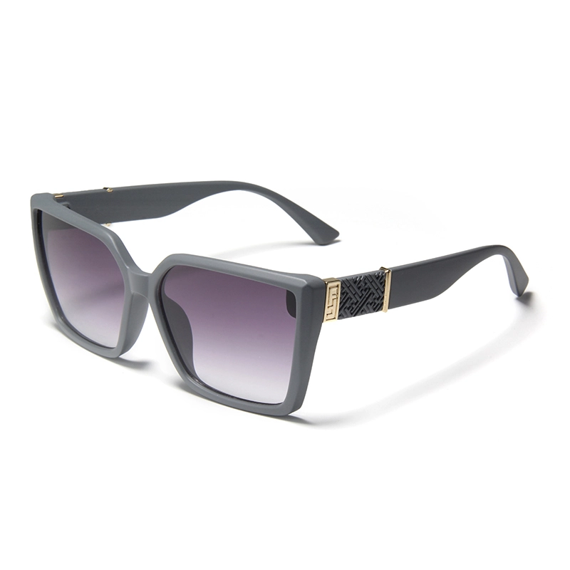 Gafas de sol polarizadas S84077, estilo de diseñador, monturas de policarbonato personalizables, protección UV400, montura completa, cómodas y duraderas, ideales para fiestas. 1