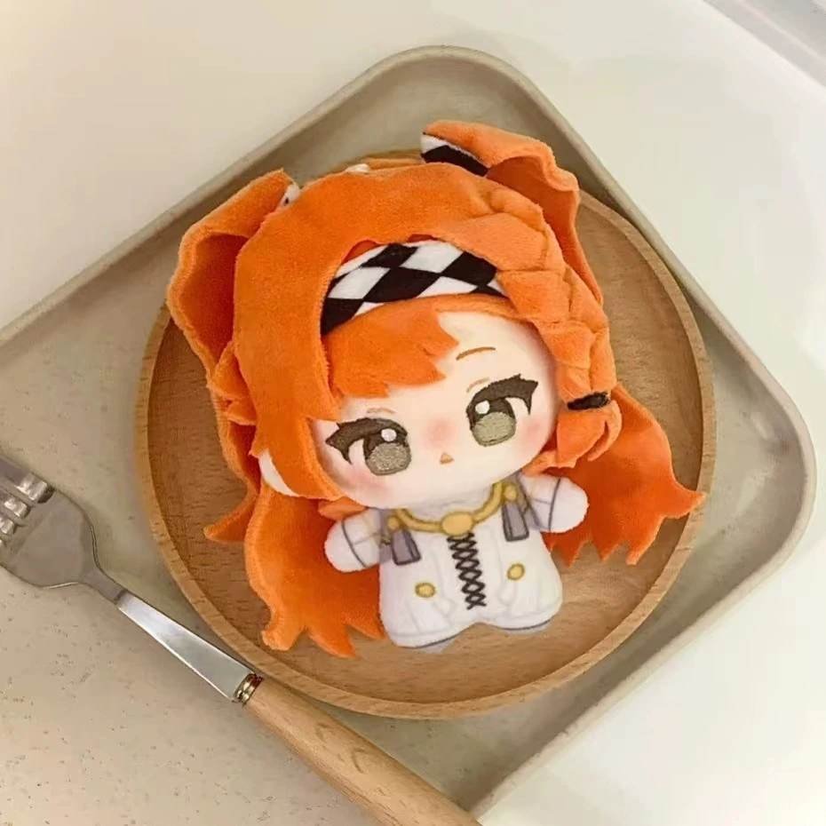 Reverse: 1999 Sonetto Plush Keychain, Cute Chibi Orange Hair Character Doll 1