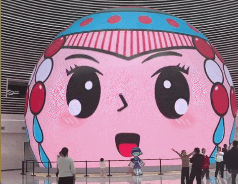Double-Sided Spherical LED Display | 15m Dual-Screen Dome Cinema Solution 2