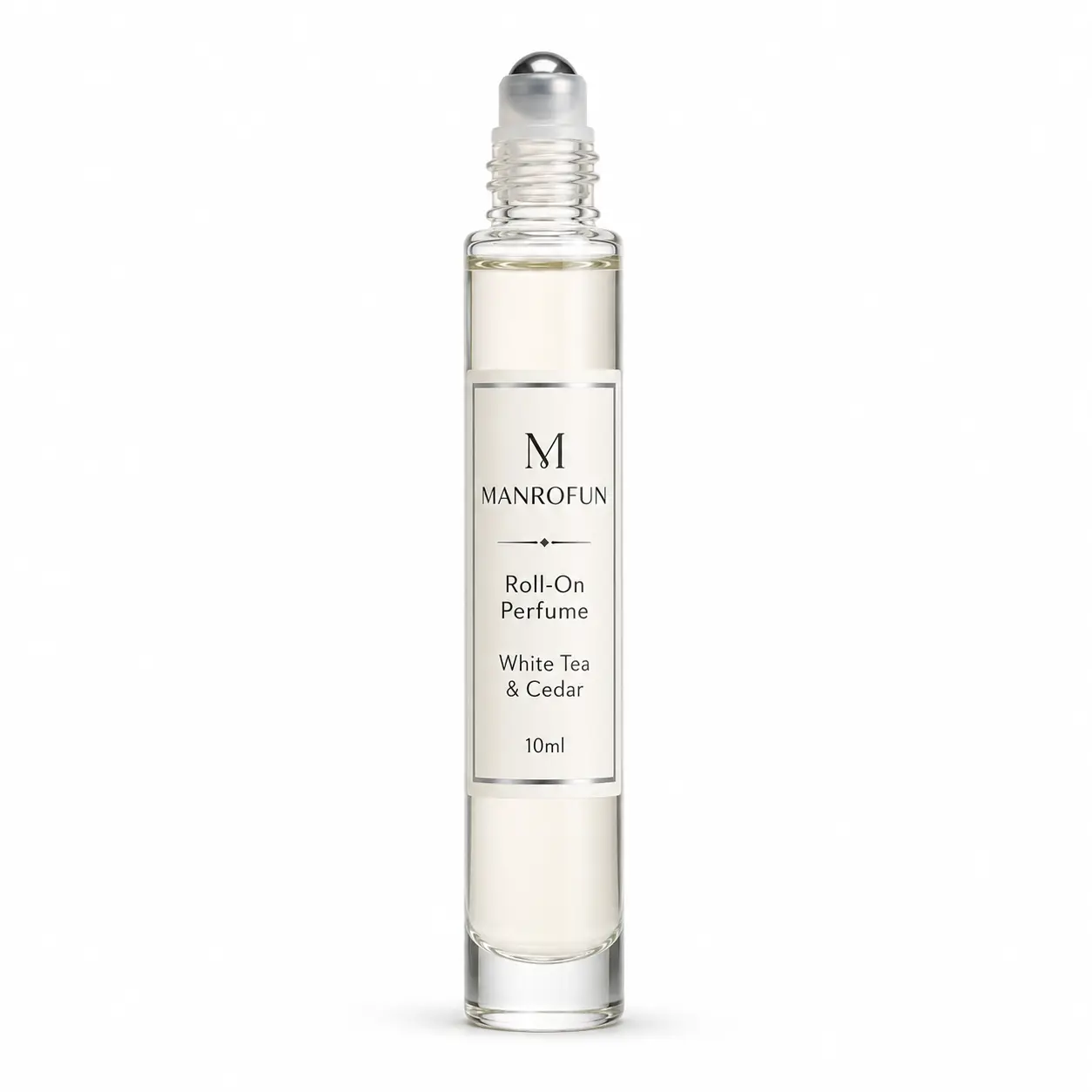 Minimal Clear Roller Perfume Bottle Collection for Clean Portable Fragrance 1
