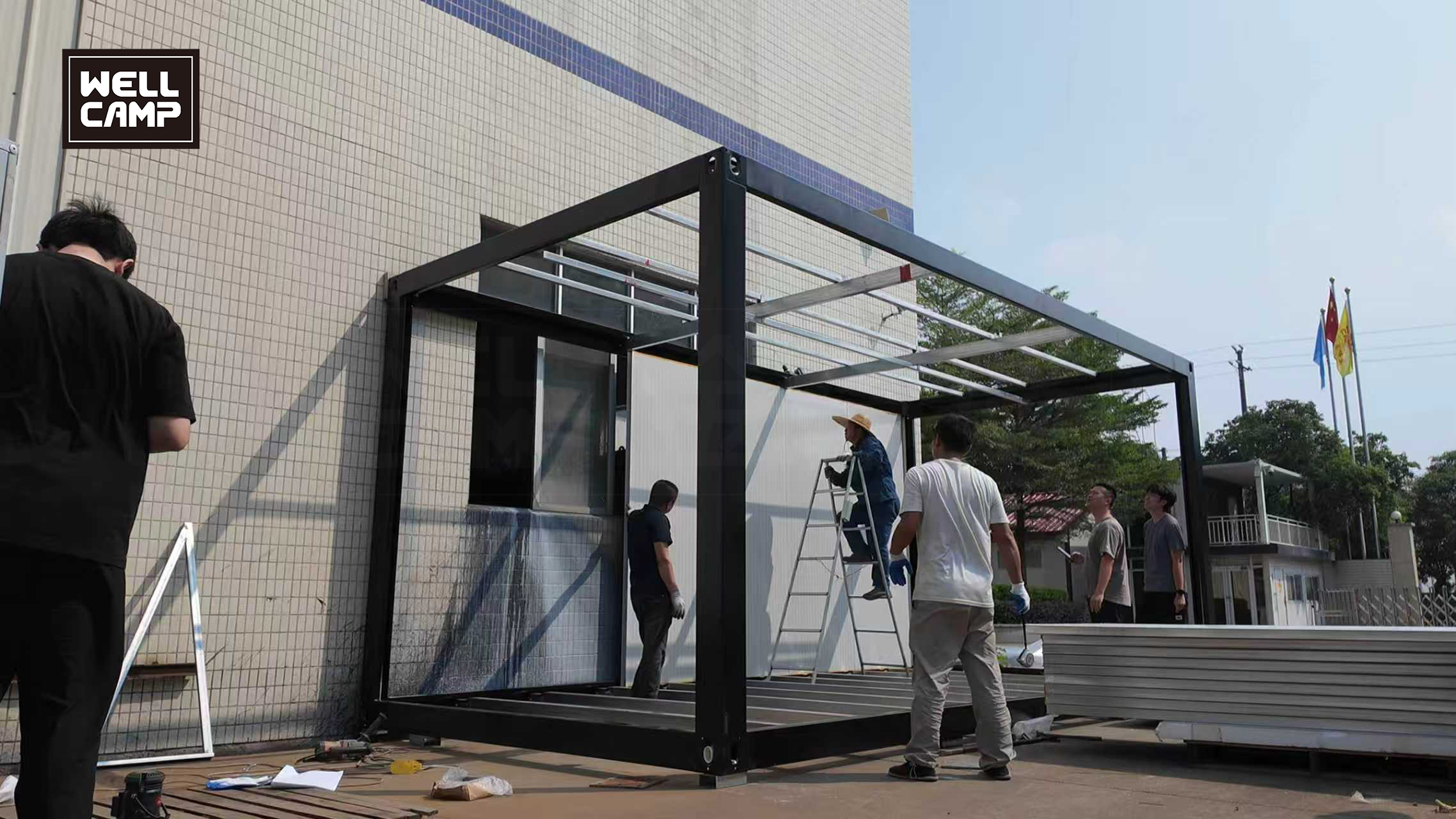 Turnkey Detachable Container Camp for Remote Chile Mines 11