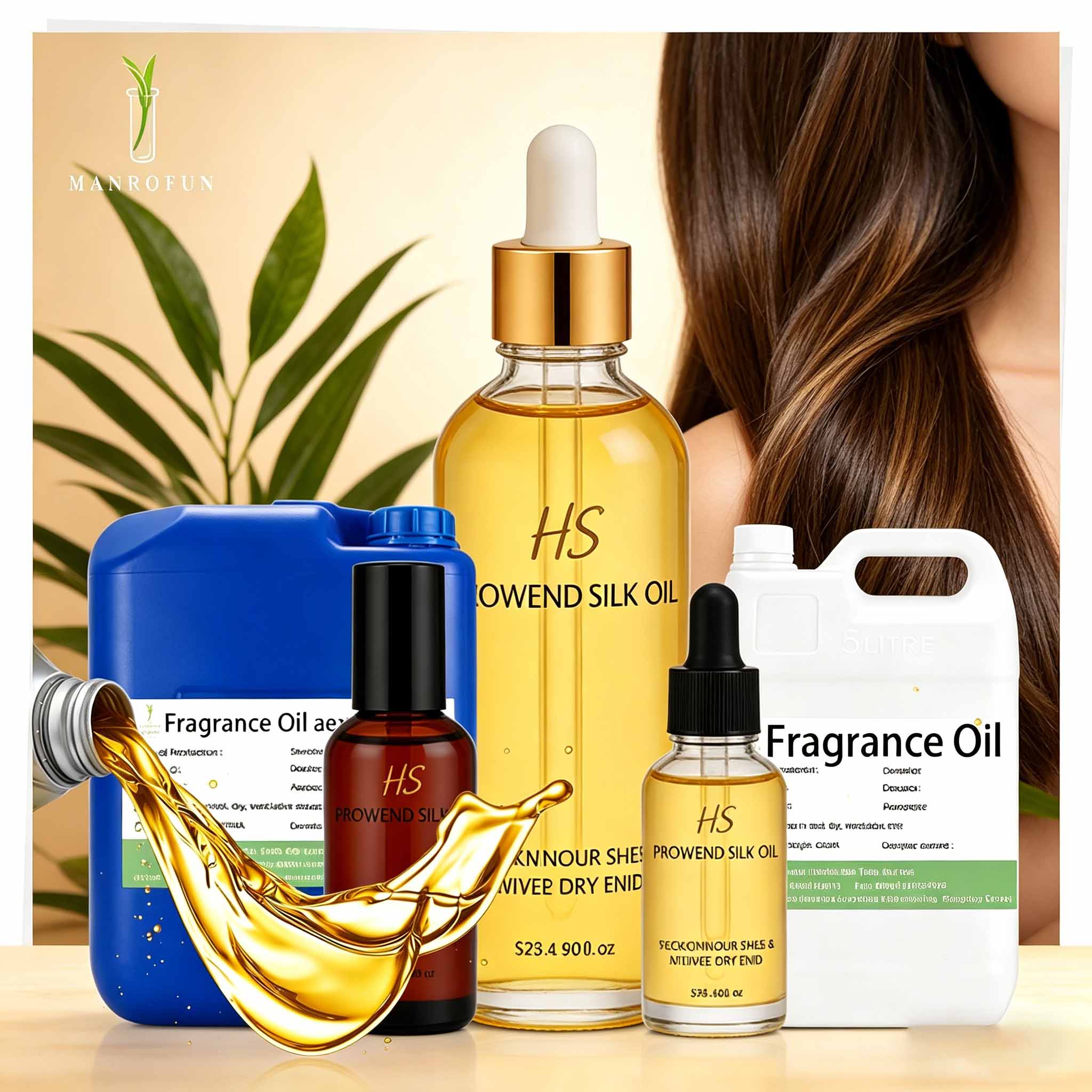 Perfume de marca Inspired, aceite para el cabello, fragancia, venta al por mayor a granel 1