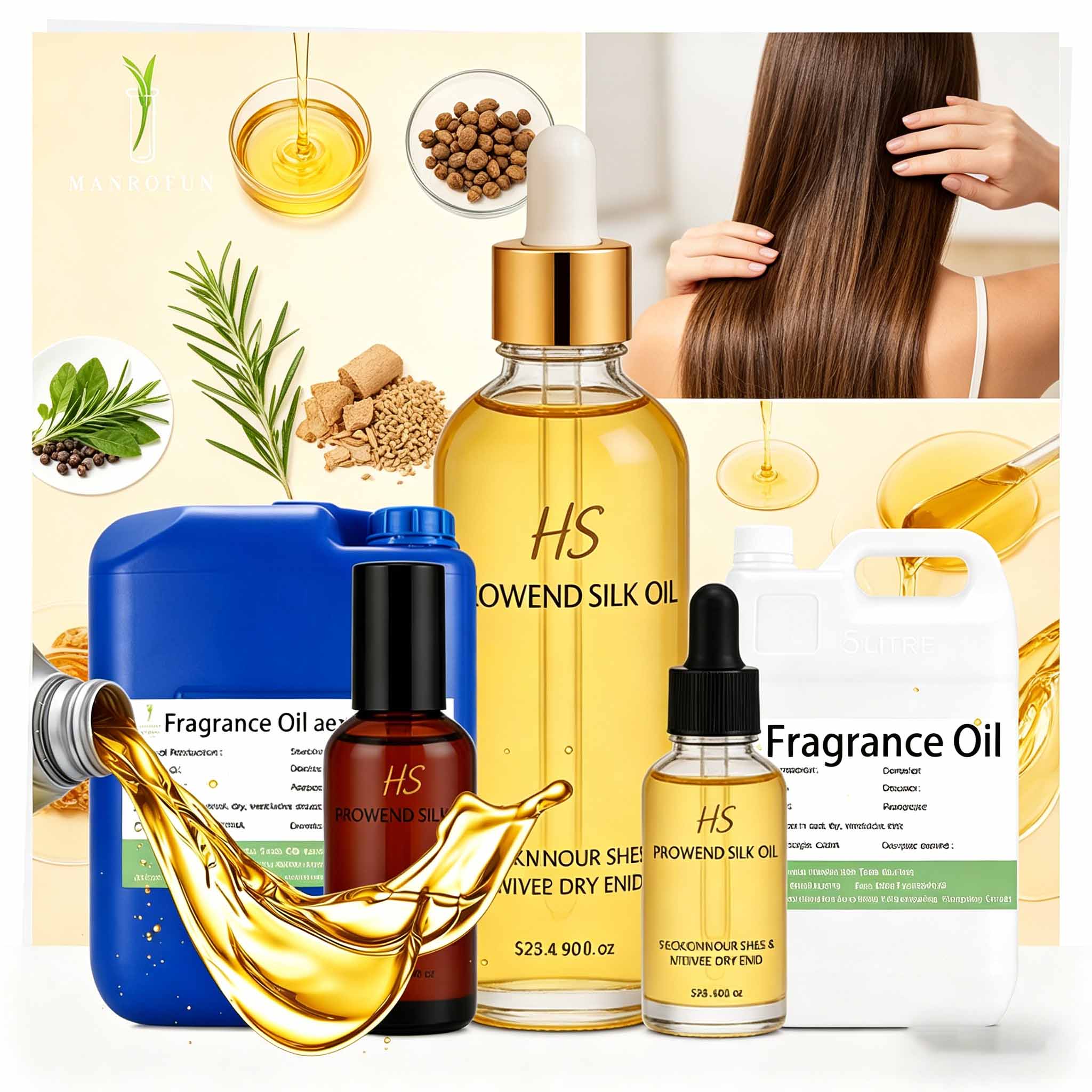 Long Lasting Premium Hair Care Aroma Essential Oil 1